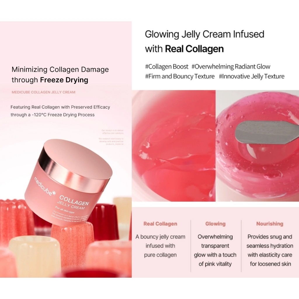 MEDICUBE Collagen Night Wrapping Mask 75 ml./ Cream 110 ml. - รูปที่ 5