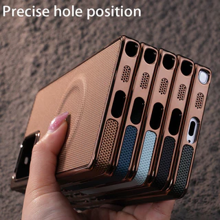 เคสแม่เหล็กกระจายความร้อนสําหรับ Samsung Galaxy S26 S25 S24 S23 S22 Ultra Plus FE กรอบไฟฟ้าฝาครอบ