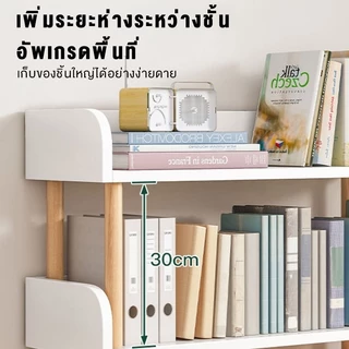 TTM ชั้นวางหนังสือ 180/150/120cm เข้ากับบ้านสไตล์เรียบง่าย ขนาดเล็กประหยัดพื้นที่ ติดตั้งง่าย bookshelf