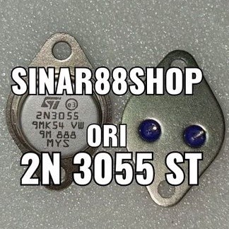 TRANSISTOR 2N3055 2N 3055 ST JENGKOL ORIGINAL NPN MYS