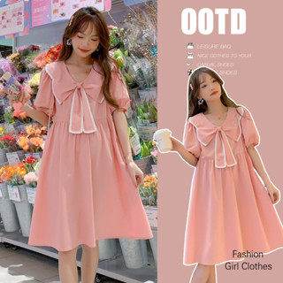 ชุดคลุมท้องฤดูร้อนตั้งครรภ์ด้านบนกลางความยาวเวอร์ชั่นเกาหลีแ…