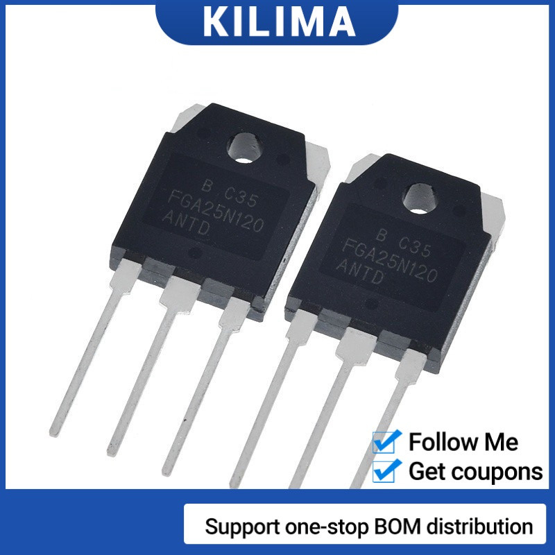 5 ชิ้น FGA25N120ANTD FGA25N120 25N120 TO-3P ทรานซิสเตอร์ IGBT 1200V