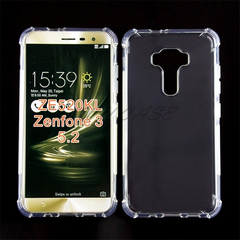 เคสโทรศัพท์มือถือแบบนิ่ม กันกระแทก สําหรับ Asus Zenfone 3 ZE520KL 5.2 นิ้ว Z017DB Z017D Z017DA Z017DC ZA520KL ZE552KL 5.5' Z012DB Z012D Z012DA Z012DC Z012S Z012DE