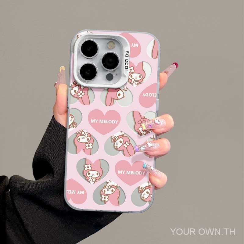 เคสโทรศัพท์มือถือ ลายหัวใจ Melody สําหรับ Apple Iphone 13 15 14Plus 12promax 11 78 9NCX