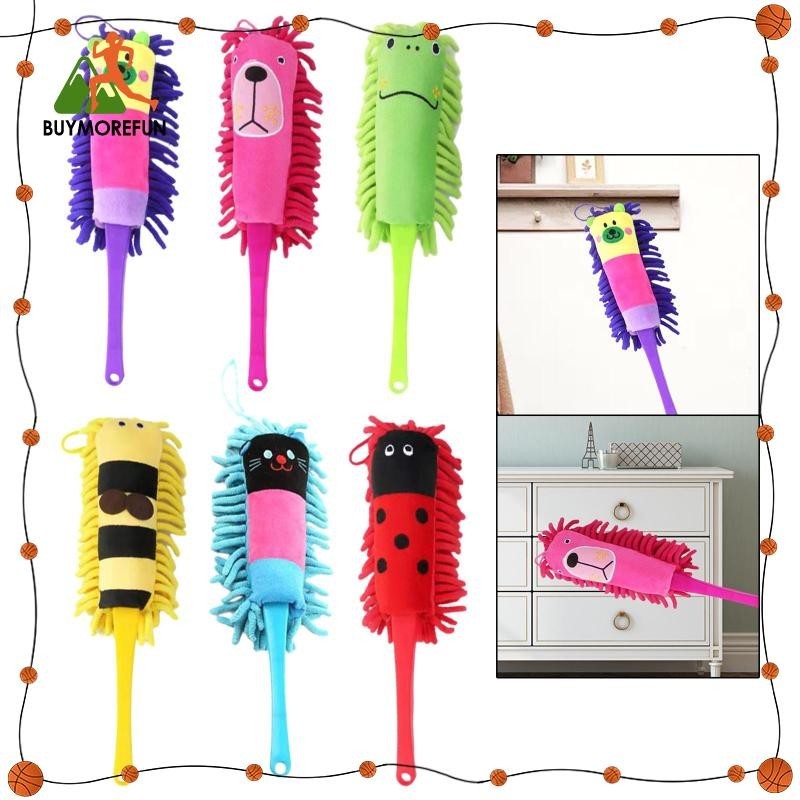 [Buymorefun] แปรงปัดฝุ่นไมโครไฟเบอร์ แบบนิ่ม สําหรับทําความสะอาดเฟอร์นิเจอร์คอมพิวเตอร์ และบ้าน