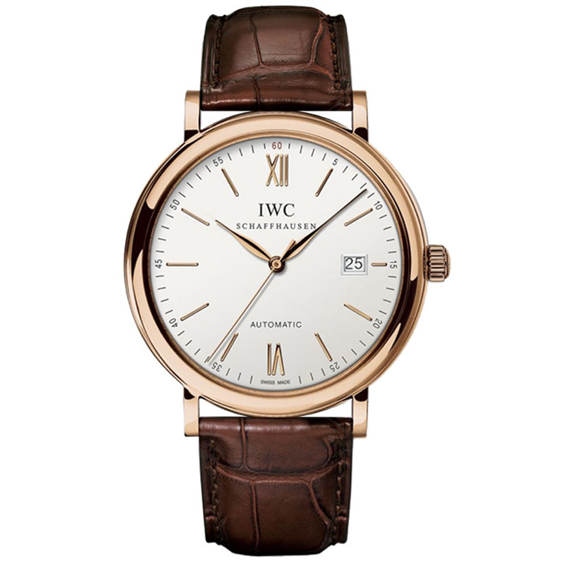Iwc IWC IWC Botao Fino Series 18K Rose Gold Automatic Mechanical Men 's Watch IW356504