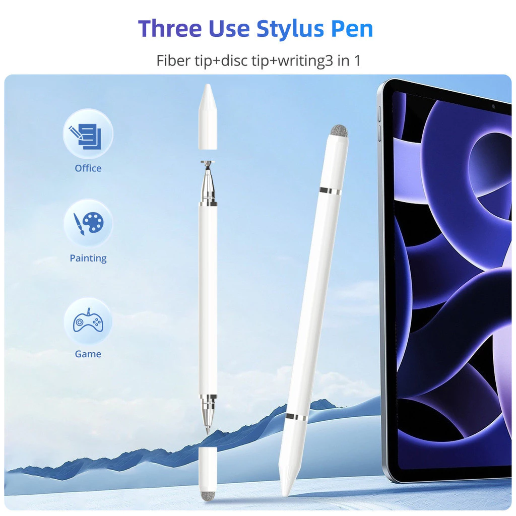 Fonken 3 in 1 ปากกาสไตลัส แม่เหล็ก สําหรับ Android Pad แท็บเล็ต สมาร์ทโฟน thumbnail 9