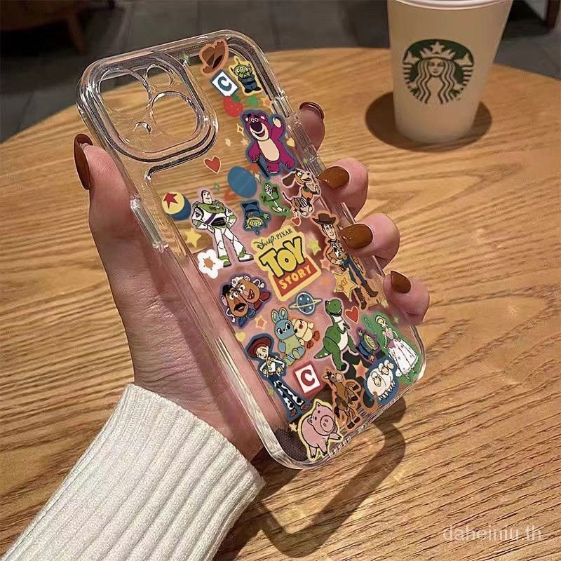 เคสโทรศัพท์มือถือนิ่ม กันกระแทก ลาย Toy Story สําหรับ Apple Iphone 15 14 13 12 11promax 8plus Xr X VZIN