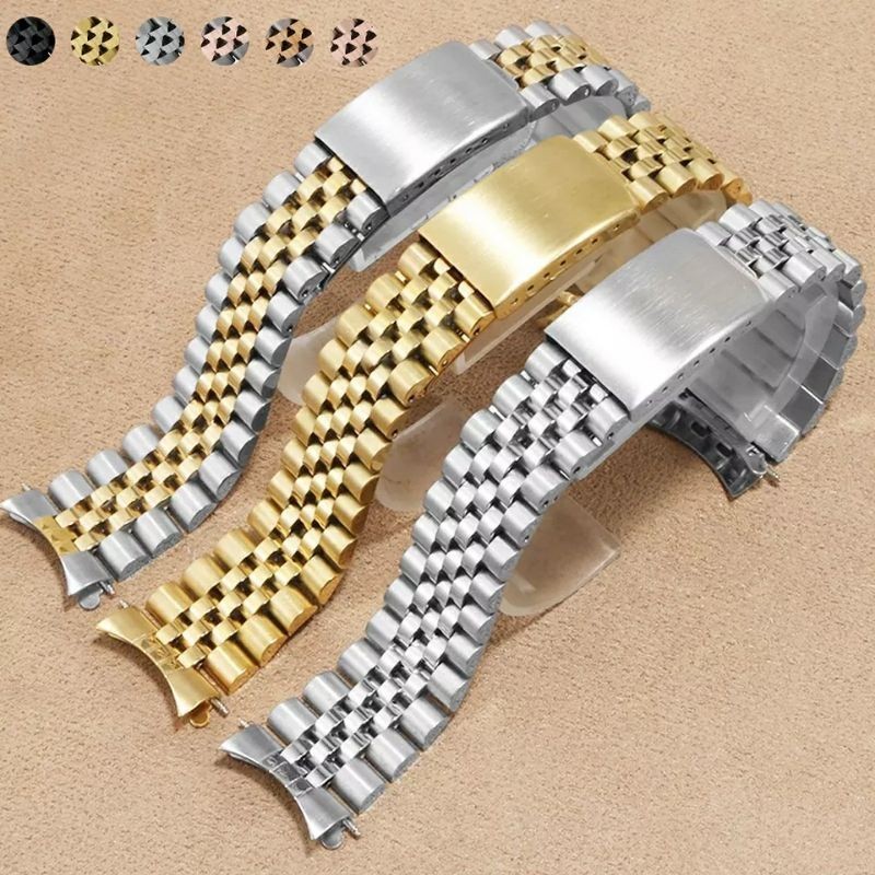 ROLEX 01 20 mm สายโซ่สแตนเลส Rolex datejust date just นาฬิกาผู้ชาย