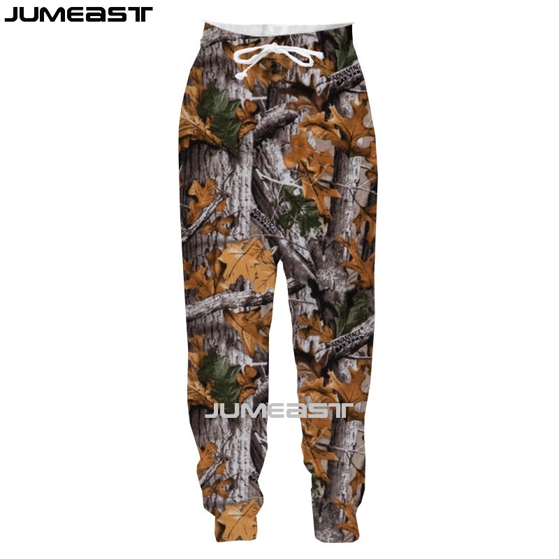 กางเกงกีฬาลําลอง ลายพราง 3D โอเวอร์ไซซ์ แฟชั่นฤดูใบไม้ผลิ และฤดูใบไม้ร่วง สําหรับผู้ชาย และผู้หญิง