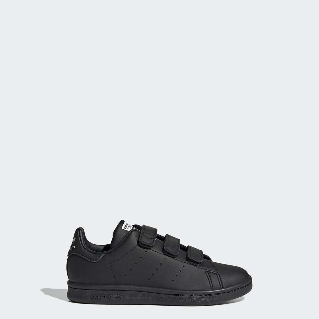adidas ไลฟ์สไตล์ รองเท้า Stan Smith เด็ก สีดำ FY0969