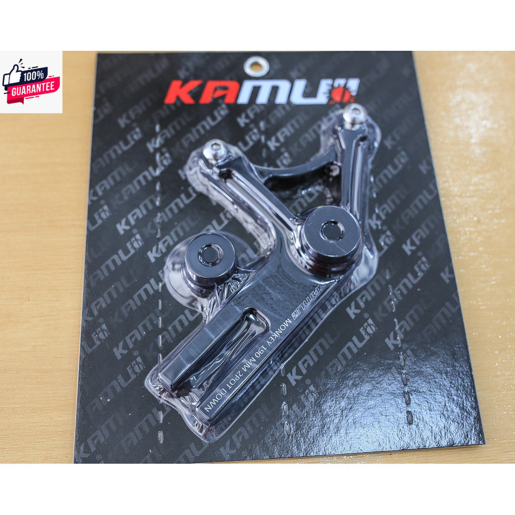 -ขาจัปั้มหน้า KAMUI MONKEY 125จาน220มิล ปั้ม Brembo 4 pot หูชิด price900 -ขาจัปั้มหน้า KAMUI MONKEY 