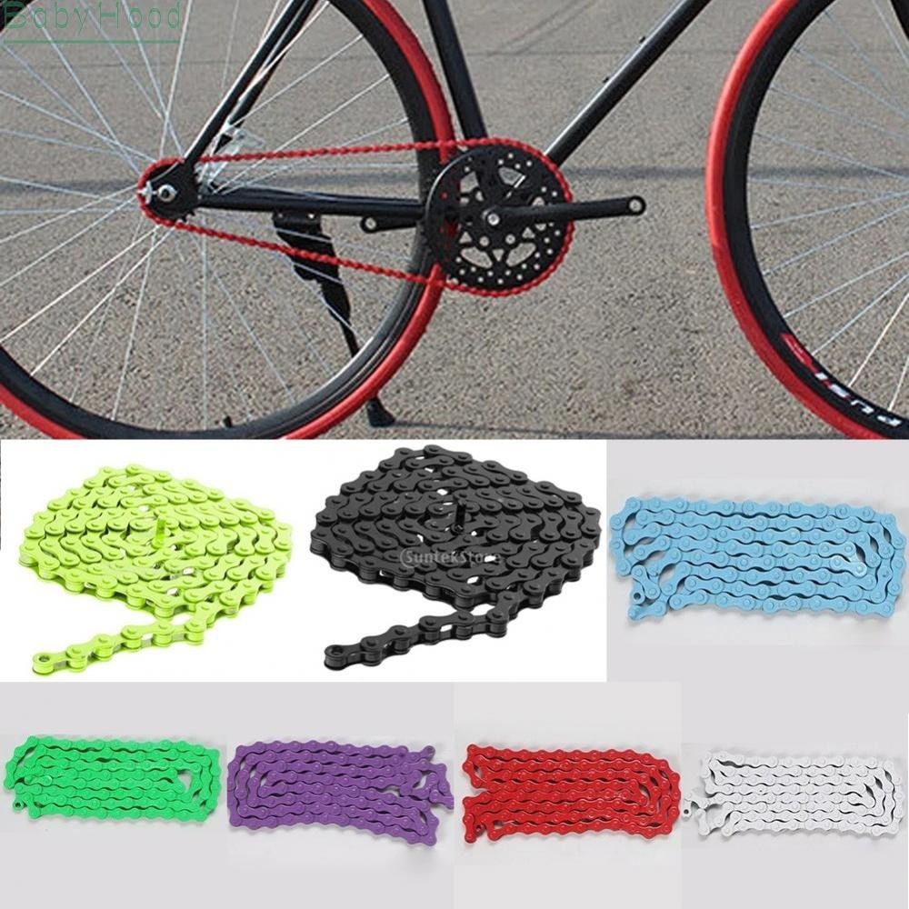 【Big Discounts】Reliable Single Speed Chain for Freestyle and Fixed Gear Bikes Anti Rust Coating#BBHOOD