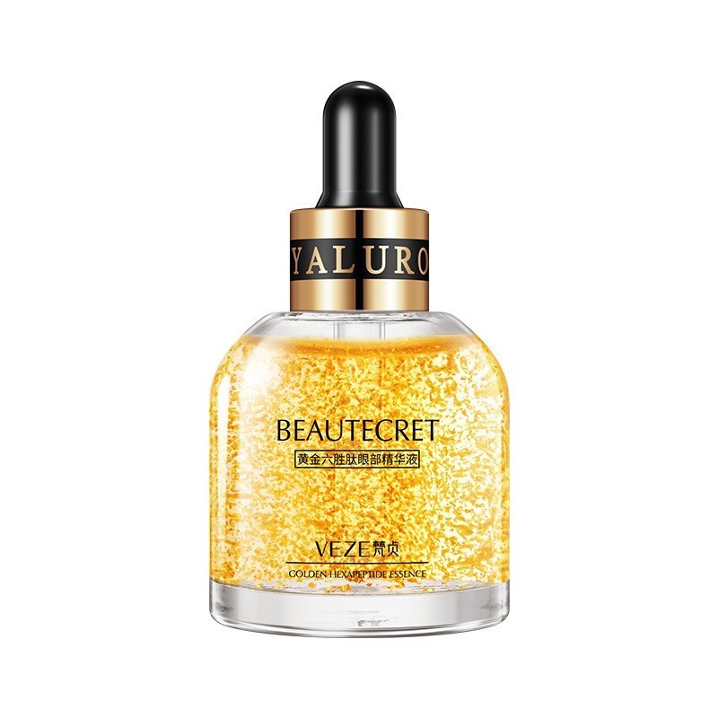 Veze BEAUTECRET Golden Hexapeptide Essence 30ml Face Skincare Moisturizing Firming and Rejuvenating