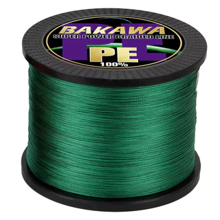 Bakawa สายตกปลา 8 Strands 300M 500M 1000M 100 % PE Multifilament Smooth Sea น ้ ําเค ็ มสาน Fly ปลาคาร ์ พสายไฟตกปลา Braided Line ตกปลา Lure Line