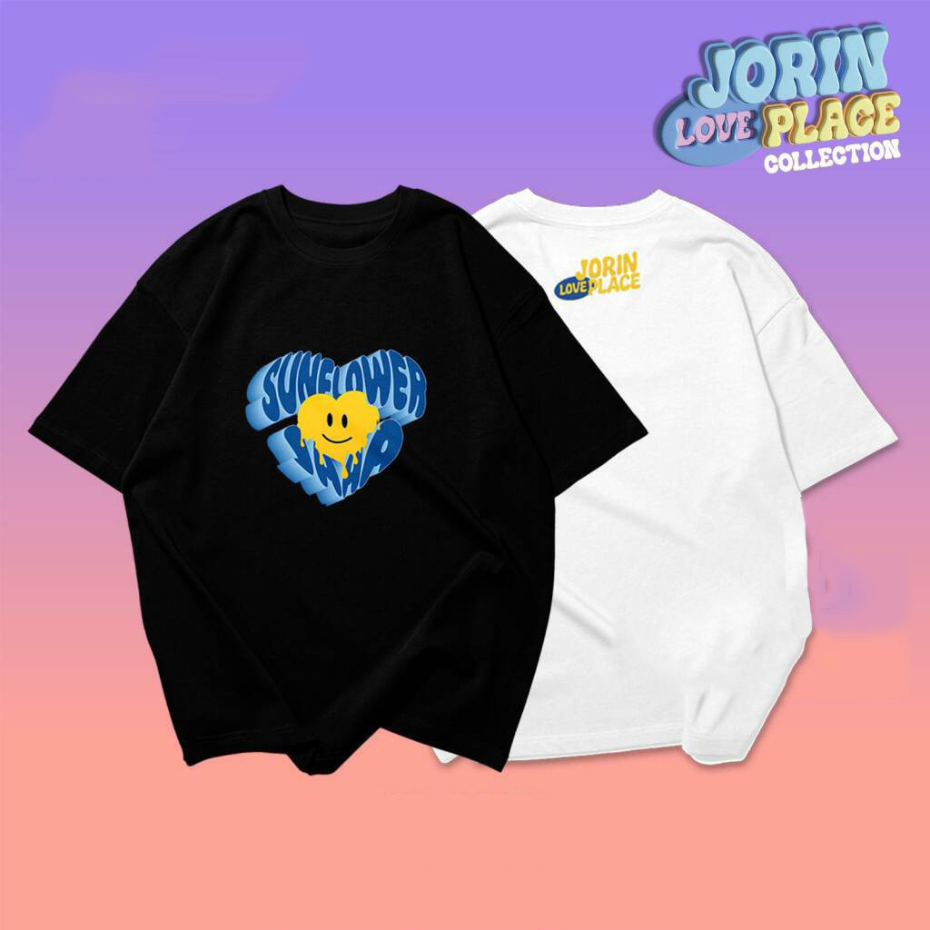 ใหม่ Sunflowerjaaa  Jorin 4EVE เสื้อยืดผ้าฝ้าย