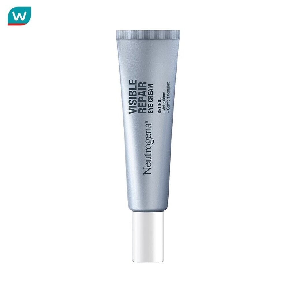 Neutrogena นูโทรจีนา วิซิเบิล รีแพร์ อาย ครีม 15 กรัม ครีมบำรุงรอบดวงตา