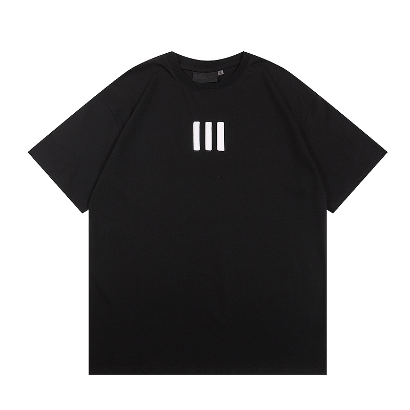 ถนนแฟชั่นผู้ชายและผู้หญิงผ้าฝ้ายเสื้อยืดตัวอักษรเสื้อแขนสั้นเสื้อลําลอง