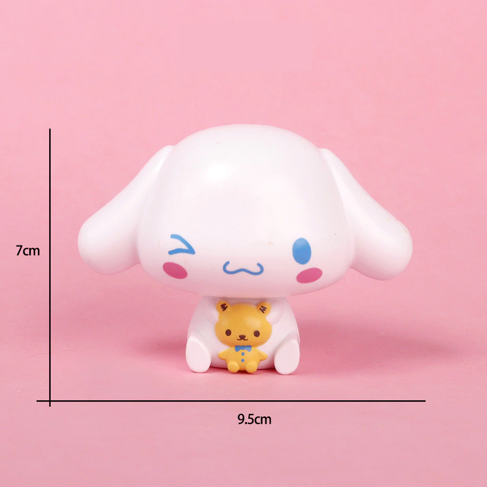 ของเล่นตกแต่งเค้ก Sanrio Kuromi Cinnamoroll Pompompurin My Melody thumbnail 6