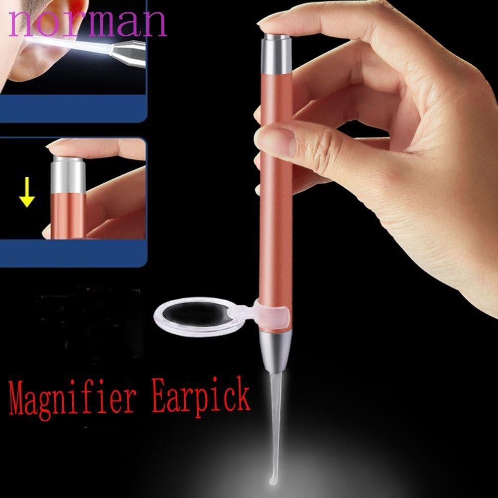 Norman Ear Pick แบบพกพา Professional Ear Cleaner Ear Wax Remover ช ้ อนหู