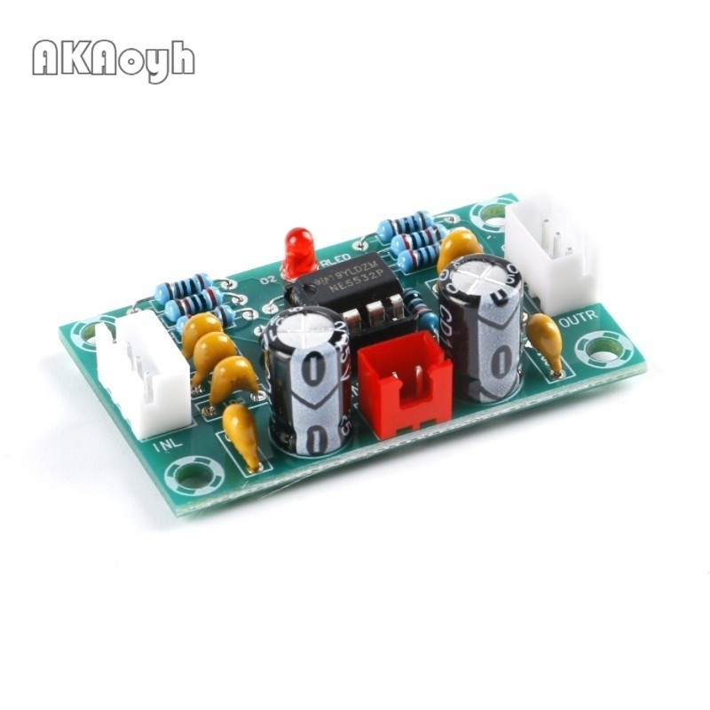 Xh-a902 NE5532 บอร์ดโมดูลขยายเสียงดิจิทัล หน้ากว้าง อัตราการเต้นของ 5 เท่า