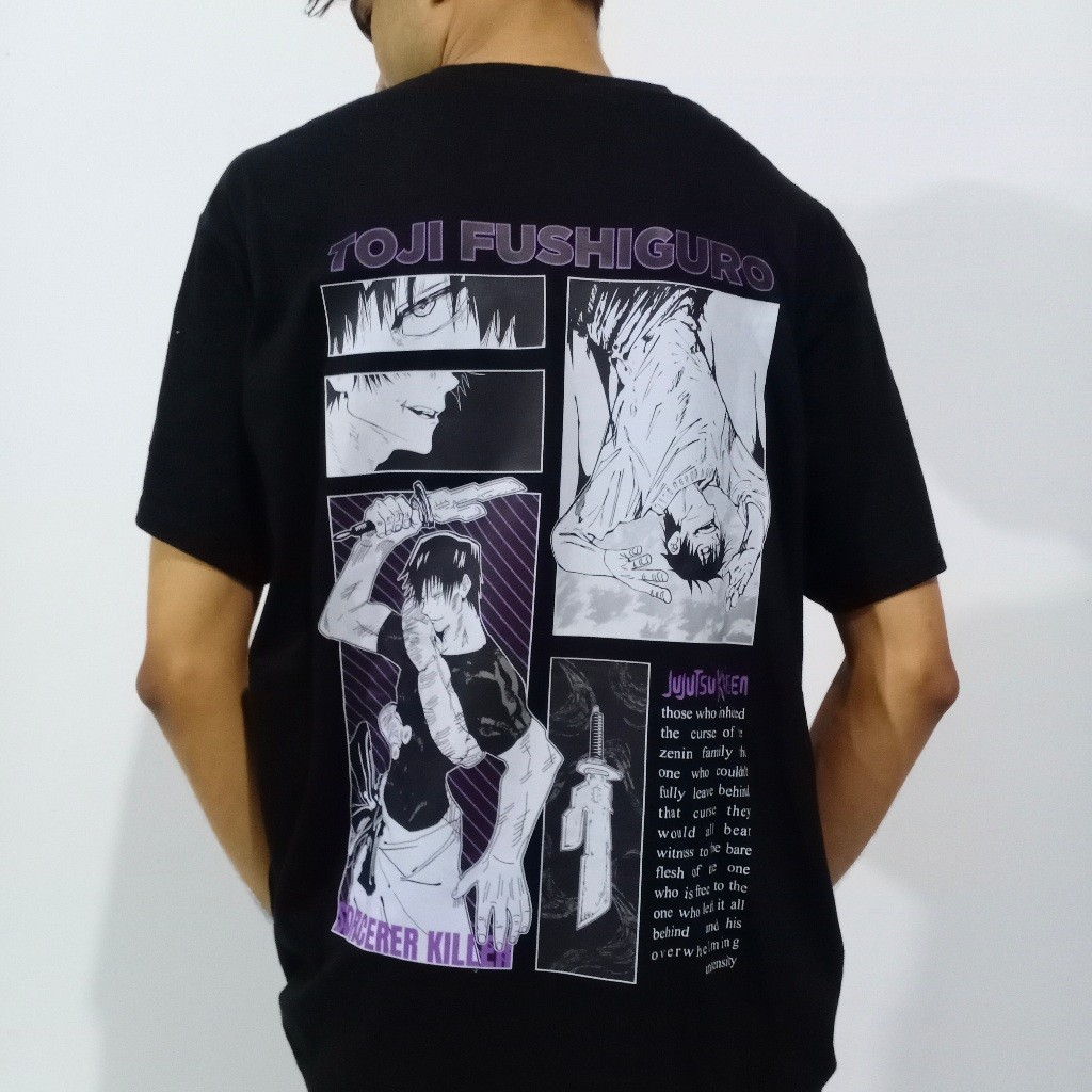 【ใหม่】HOT Toji FUSHIGURO T-Shirt - เสื ้ อยืด JUJUJUUTSU KAISEN - เสื ้ อยืด ANIME เสื้อยืดผู้ชาย Un