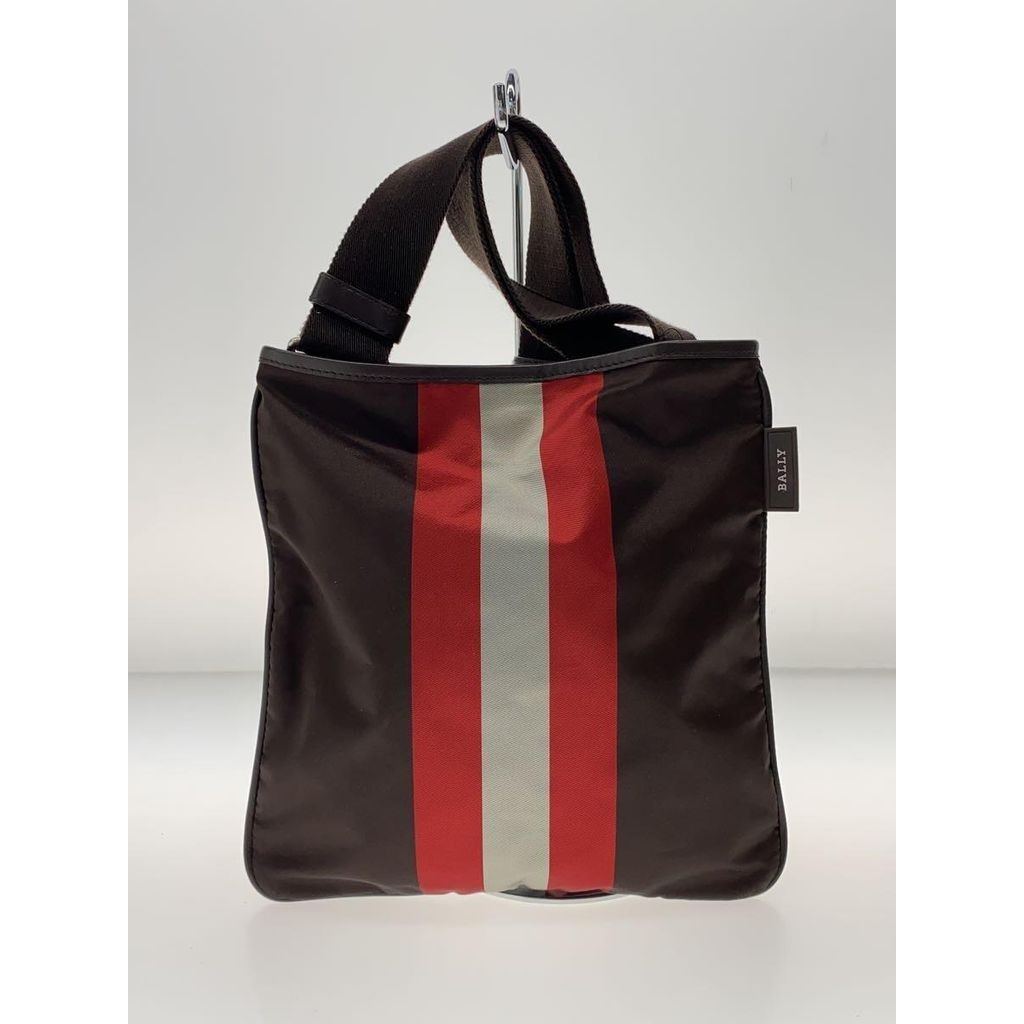 Bally Shoulder Bag Purse Stripe Direct from Japan Secondhand