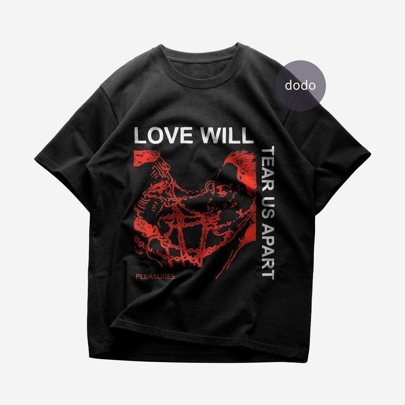 2024 เสื้อยืดพรีเมี่ยม Lil Peep - เสื้อยืด Love Will Tear Us Apart - เสื้อยืดอัลบั้มใหม่ Lil Peep - 