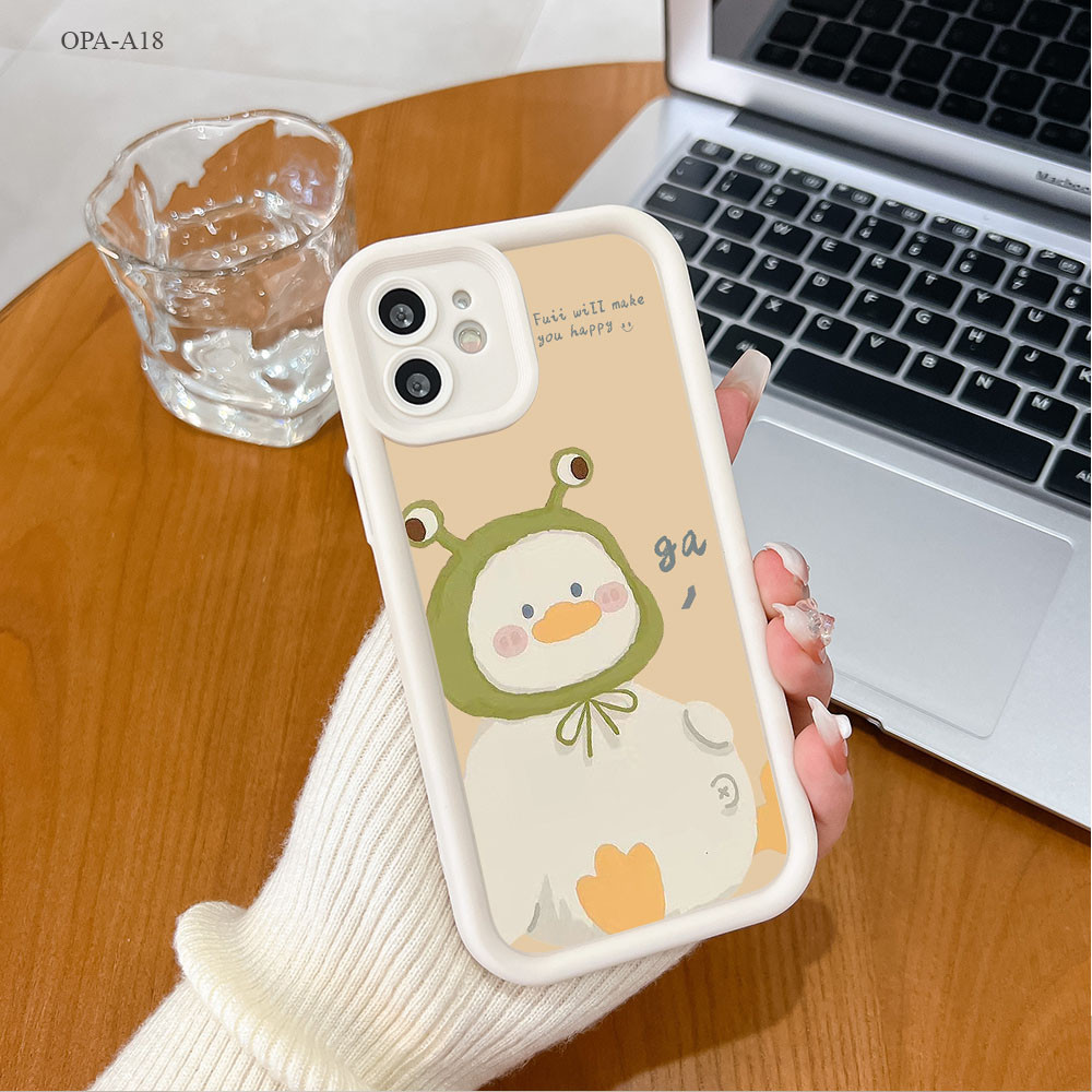 OPPO A18 A17 A38 A31 A15 A16 A3S A58 A54 A94 A57 A7 A5S A12 A9 A16K A78 A74 A76 Reno 10 5 Pro 4G 5G 2020 เคสออปโป้ JT