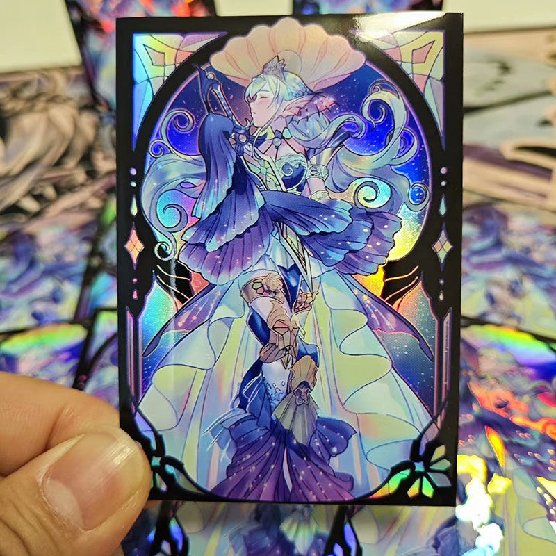 Yu-Gi-Oh การ์ดโฮลเดอร์ลูกปัด Tears Ai Song Clan รุ่น HD Laser ซองป้องกันการ์ดเดี่ยว