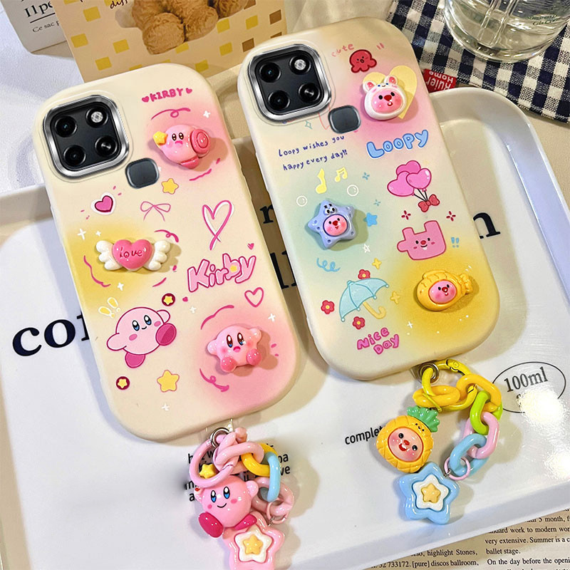เคส Infinix smart 6hd เคสโทรศัพท ์ ชุบไฟฟ ้ าตุ ๊ กตาน ่ ารักสําหรับเคสอินฟินิกซ ์ สมาร ์ ท 6 hd
