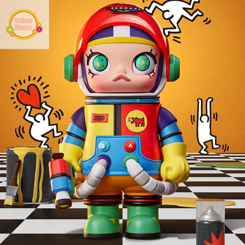Yellowflower SPACE Molly MEGA COLLECTION Series กล ่ องรูปของเล ่ นมินิน ่ ารัก Molly Limited Figuri VN