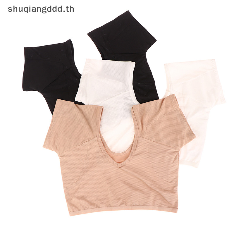 < Bueaty TH > T Shirt Shape Sweat Pads ดูดซับรักแร ้ ใต ้ วงแขนล ้ างทําความสะอาดได ้