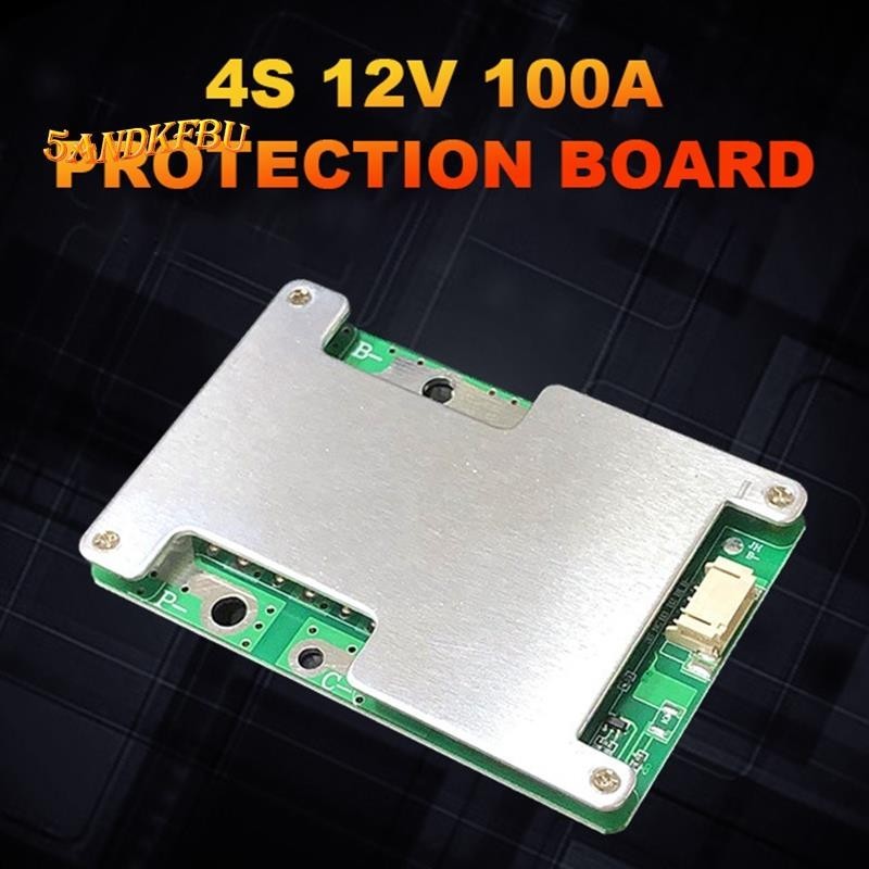 【5andkfbu】4S 12v 100A LiFePO4 แบตเตอรี่ลิเธียมป้องกันบอร์ดพร้อม Power Battery Balance/Enhance BMS PCB บอร์ดป้องกัน