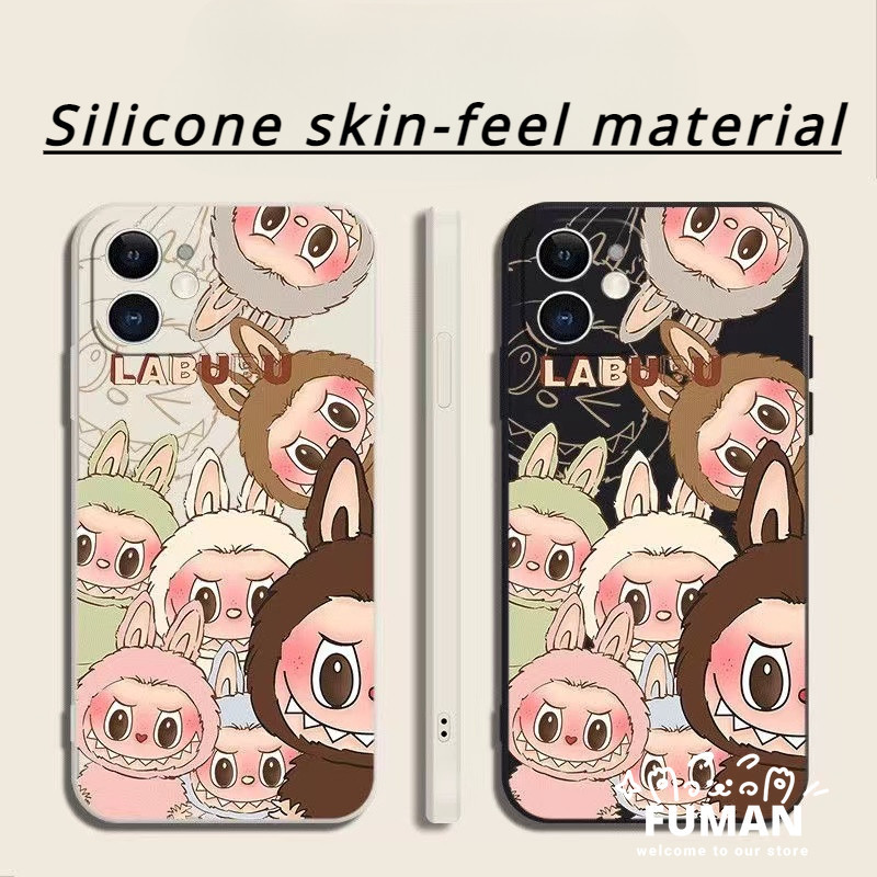 Labubu ปลอกสําหรับ Samsung Galaxy S24 S23 Plus Ultra S24 + S23 + S10E M33 5G M51 M52 J4 Plus J4 + ฝา