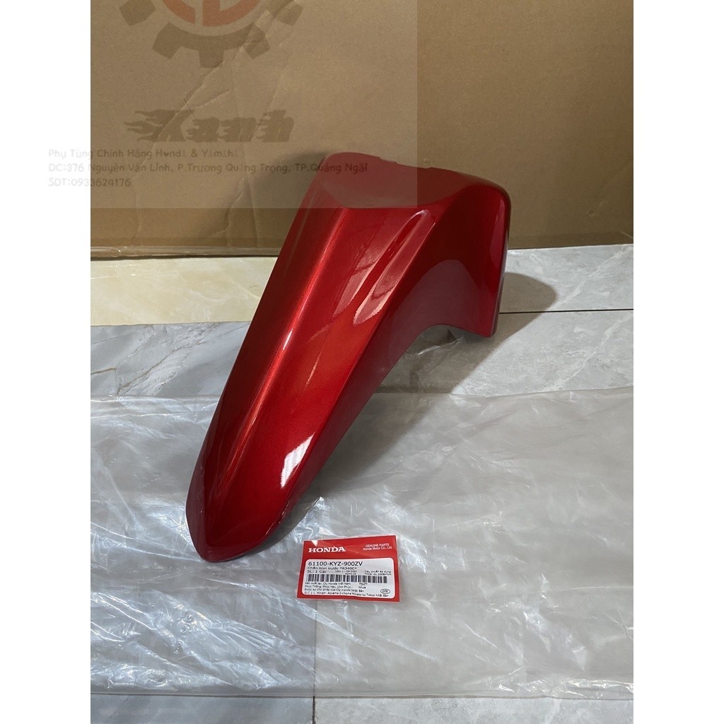 บังโคลนหน้า | บังโคลน Honda Red Future 125 (2013-2016) แท้ (61100-KYZ-900ZV)