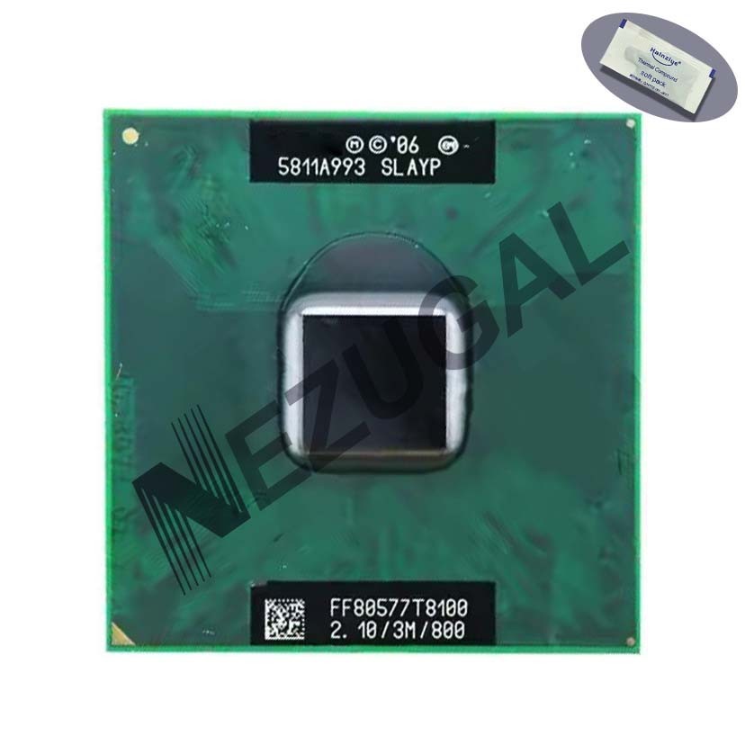 T8100 SLAYP 2.1 Ghz Dual Core 3M 35W BGA479 PGA478 โปรเซสเซอร์ CPU