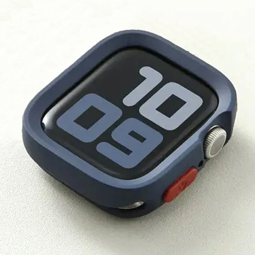 กันชนซิลิโคนนุ่มกรณีกีฬา Anti-drop Matte Candy Cover สําหรับ Apple Watch 9 8 7 6 SE 5 iwatch Ultra 49 มม.41 มม.40 มม.44 มม.45 มม.
