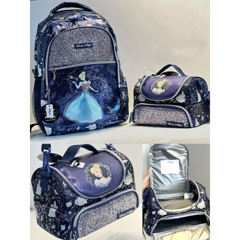 Smiggle Snow White กระเป ๋ านักเรียน Cinderella Elementary School Students Backpack Casual Bag