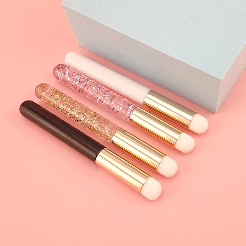 CSS แปรงคอนซีลเลอร์ลิปมัลติฟังก์ชั่นลิปสติกคอนซีลเลอร์ Make Up Brush/ แปรงลิปสติกรอยเปื้อนแบบพกพาแต่