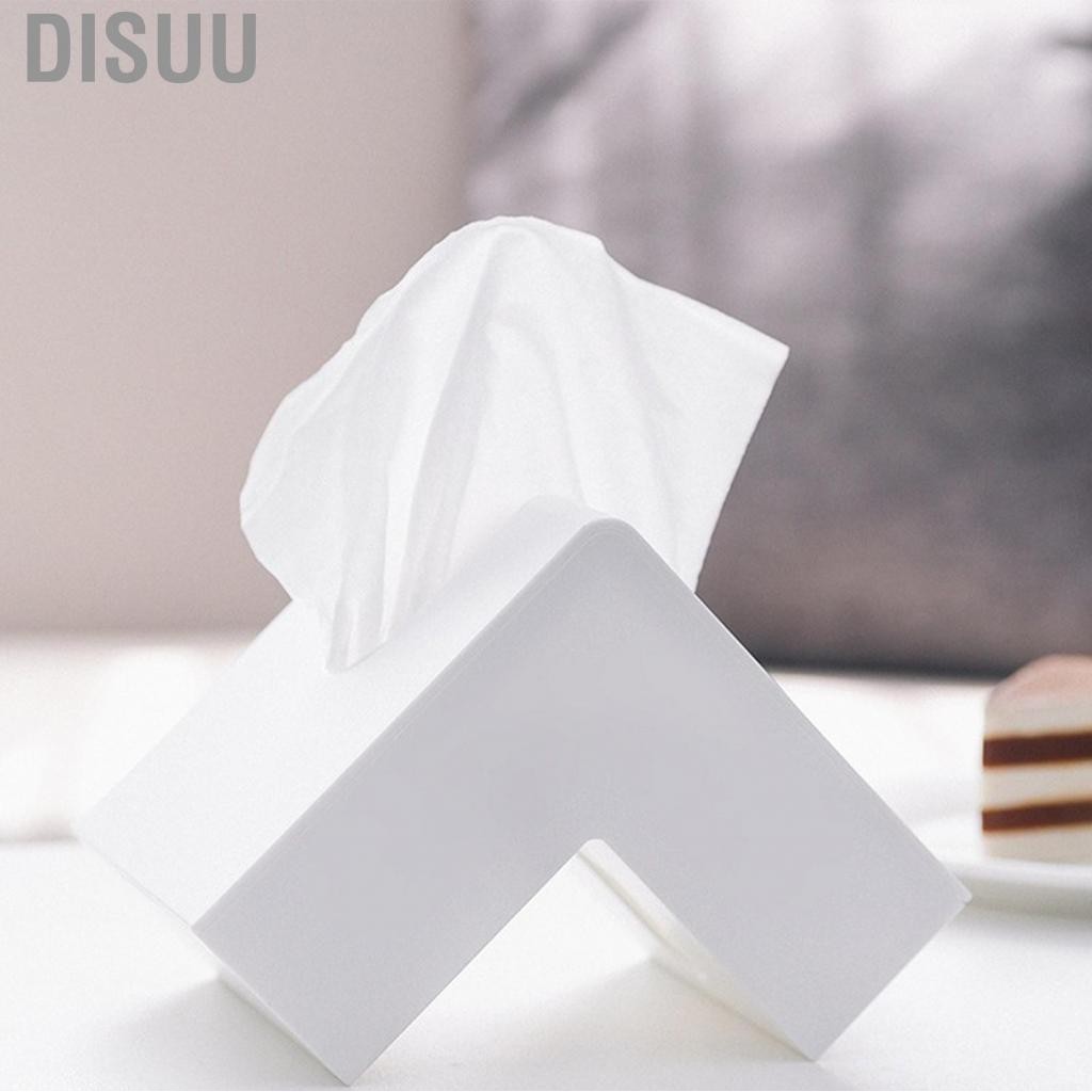 Disuu Tissue Box Cover  Plastic Ingenious Design Nordic Style Personality Simplicity for Restaurant
