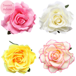 SweetAdore เจ้าสาว Rose ดอกไม้ Hairpin เข็มกลัดงานแต่งงานเพื…