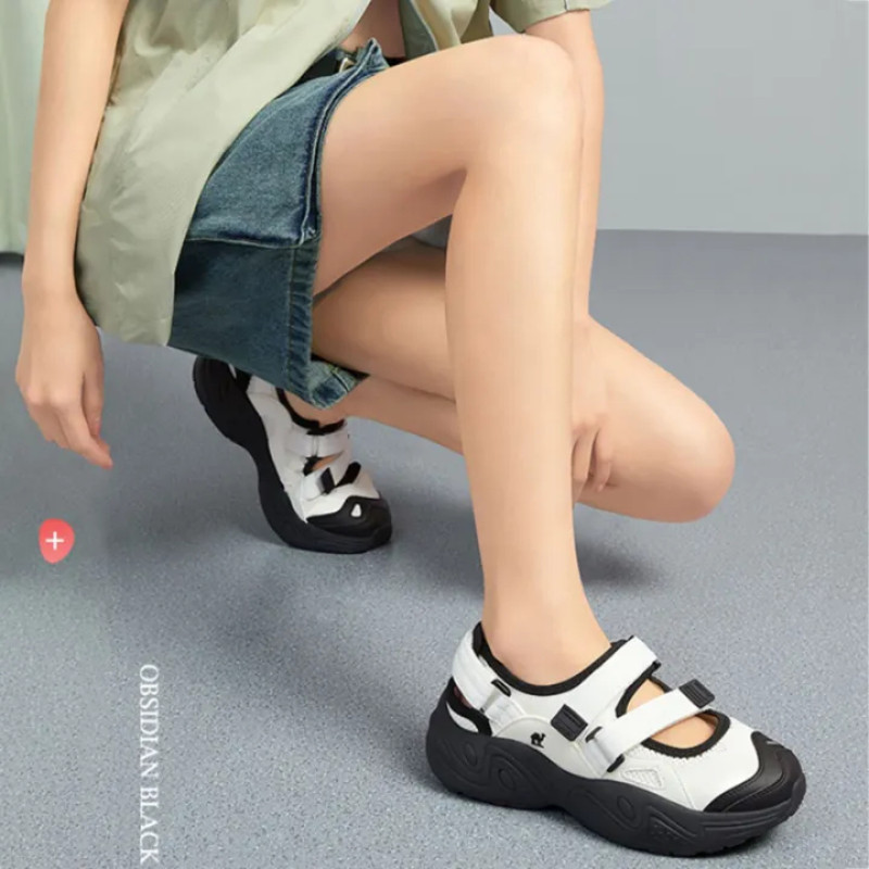 Cameljeans รองเท้าแตะกีฬาผู้หญิง รองเท้าแตะพื้นรองเท้านุ่มกลางแจ้ง