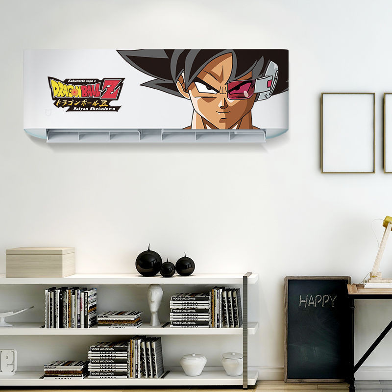 Dragon Ball Son Goku อะนิเมะสติ๊กเกอร์ติดผนังสติกเกอร์เครื่องปรับอากาศสติ๊กเกอร์แขวนผนังหอพักตกแต่งวอลล์เปเปอร์กันน้ํา Self-Adhesive