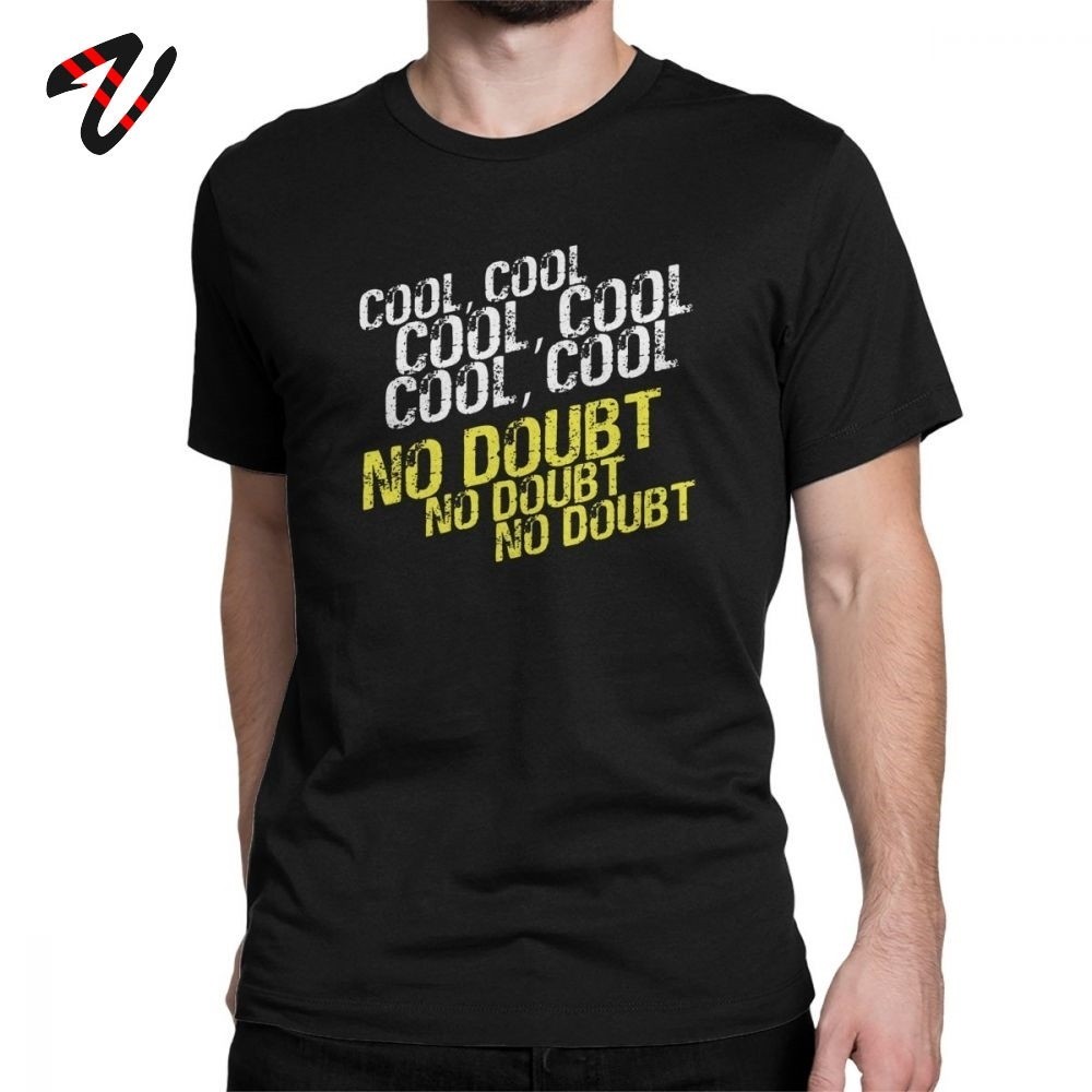 Swag No Doubt เสื้อยืดผู้ชาย Brooklyn Nine 99 Tshirt Jake Peralta Tops Vintage Tees O คอผ้าฝ้าย 100%