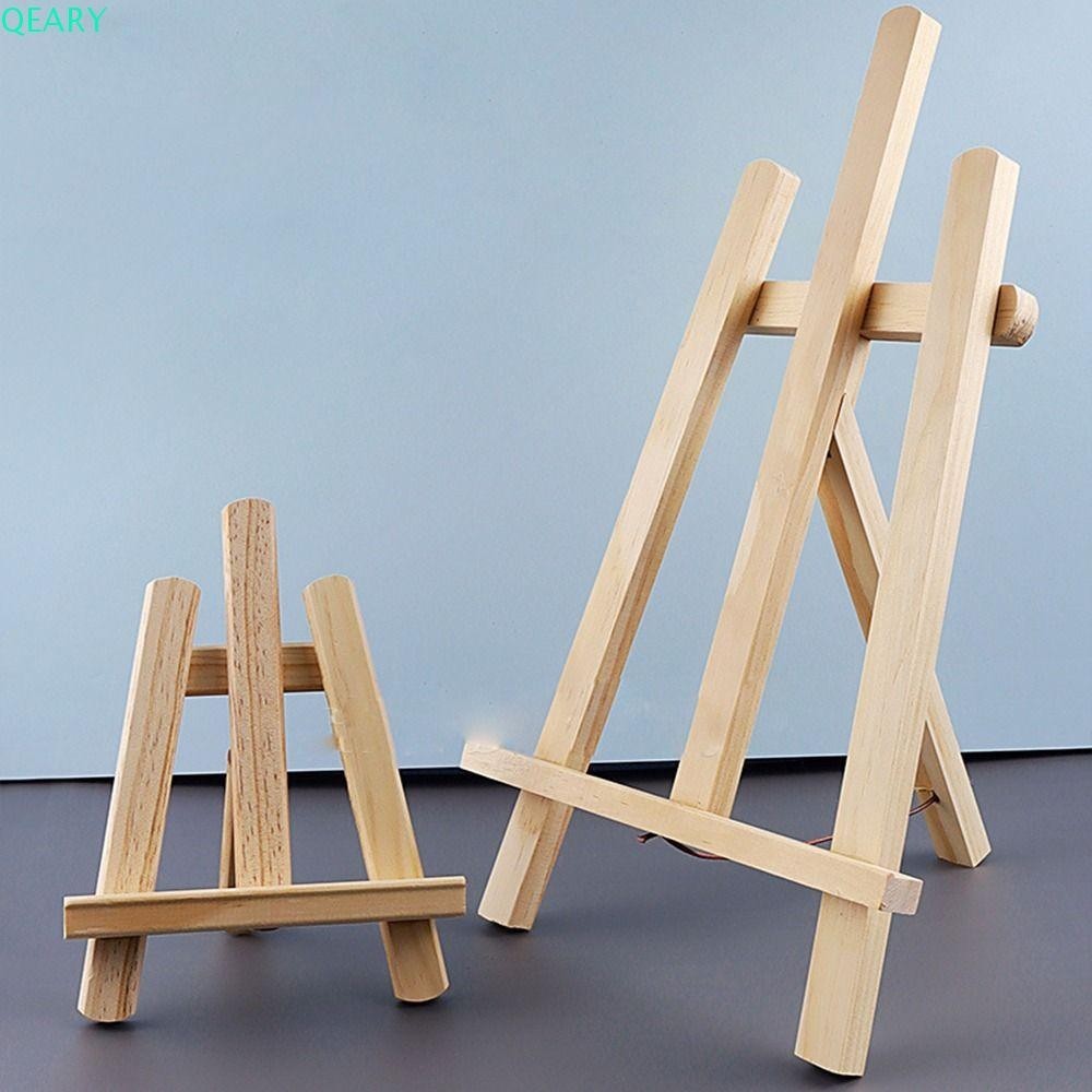 Qeary ขาตั้งจอแสดงผลไม้แบบพกพา DIY หัตถกรรมอุปกรณ์ศิลปะเครื่องมือวาดภาพตกแต่งโต๊ะขาตั้งกล้อง
