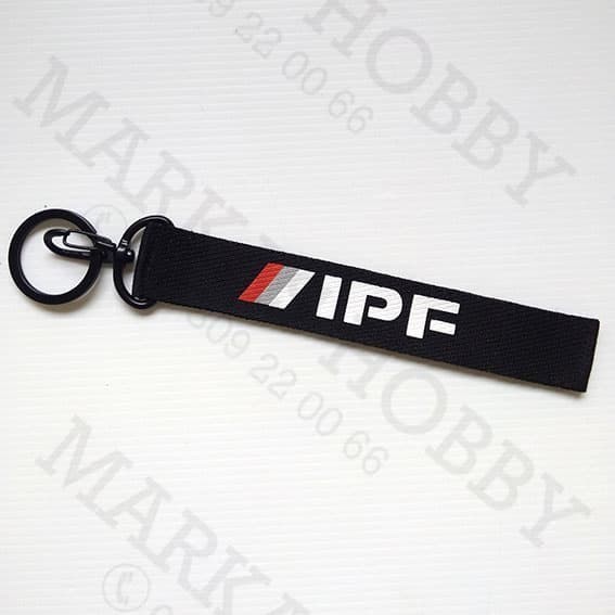 IPF Car Motorcycle Key Holder พวงกุญแจที่กําหนดเองความงามโลโก้ยานยนต์แบรนด์ landyard id card strap