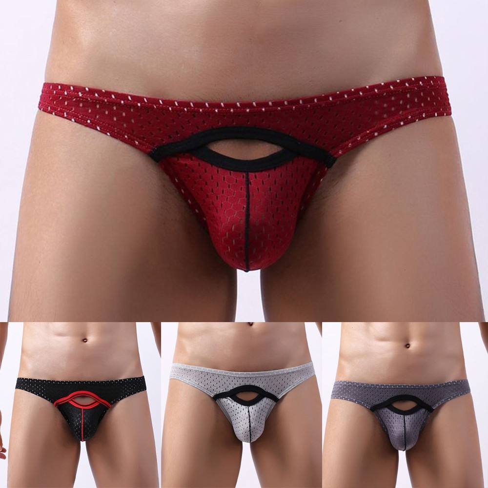 [สต็อก]กางเกงชั้นในเอวต่ําเซ็กซี่สําหรับผู้ชาย U-bulge กระเป๋ากางเกงชั้นในกางเกงชั้นในกางเกงชั้นใน ราคา ถูกที่สุด ดีลบีเคเค แกลเลอรีภาพที่ 6