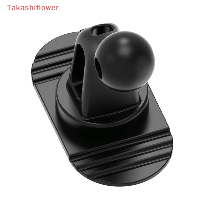 (Takashiflower) Universal Car Phone Holder Base 17mm Ball Head Sticker Base Car Phone Stand GPS Accessories For IPhone Xiaomi