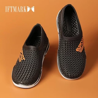 IFTMARK รองเท้าแตะกีฬาผู้ชาย รองเท้าแบบสวม ถอดง่าย ใส่สบาย กันน้ำ สวมใส่สบาย ทรงสวย[ส่งเร็วพิเศษ]
